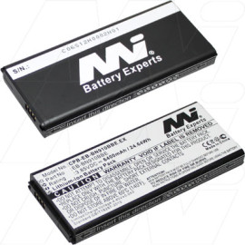 Mobile Phone Extended Capacity Battery with up to Double Run Time suitable for Samsung Galaxy Note 4 