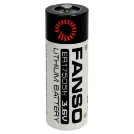 ER17505H FANSO A size 3.6V 3600mAh High Capacity Lithium Thionyl Chloride Battery - Bobbin Type
