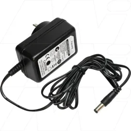 FY0422000S - 100-240VAC wall mount LiIon 1 cell 4.2V charger output 2A + 2.1mm DC plug