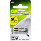 23A, GP23A Alkaline Battery Replaces 1811A, 23A, 8F10R, 8LR32, 8LR932, A21, A23, BAT012, E23A, EL12, GP23A, K23A, L1028, LR23A, LRV08, MN21, MN23, MS21, N21, RV08, V23GA, VR22